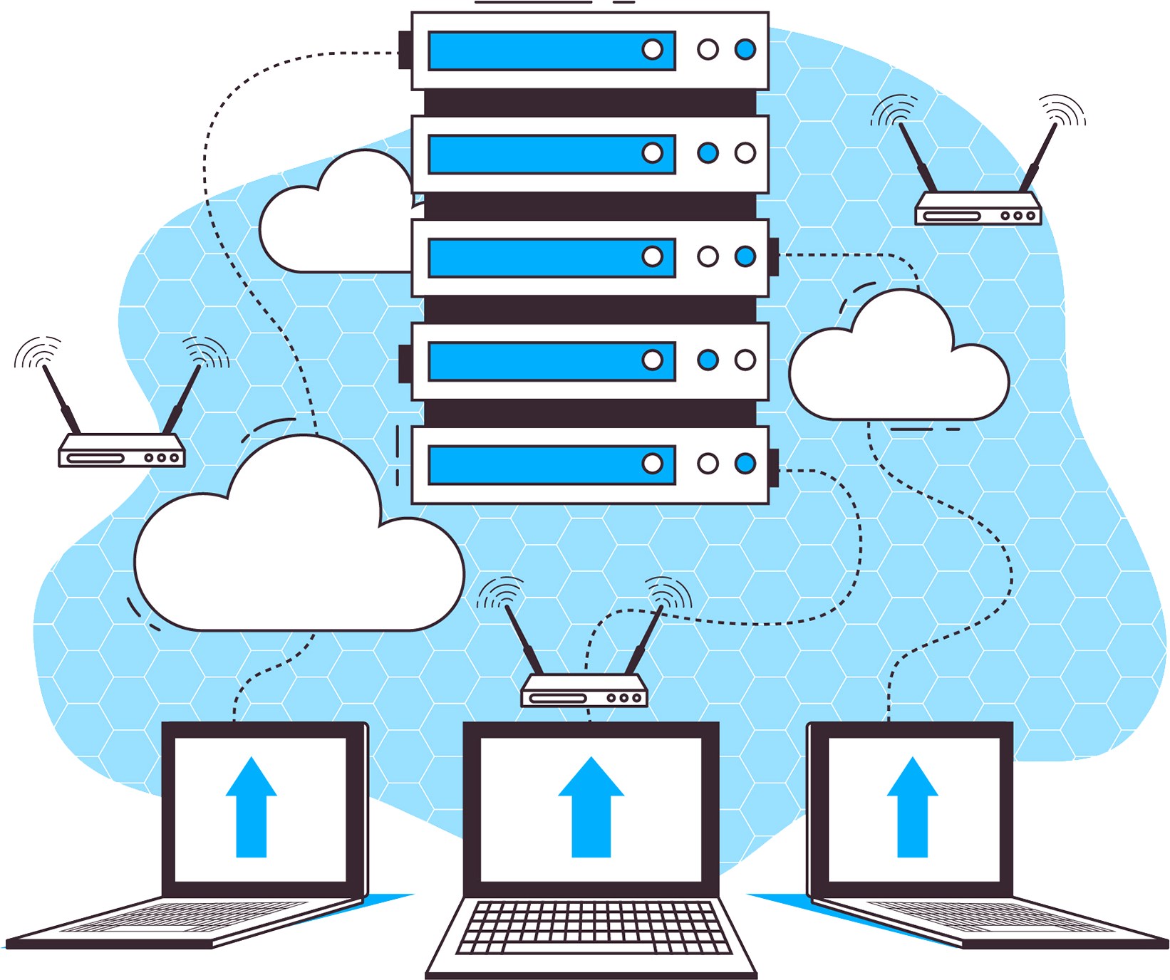 home 1 server 2